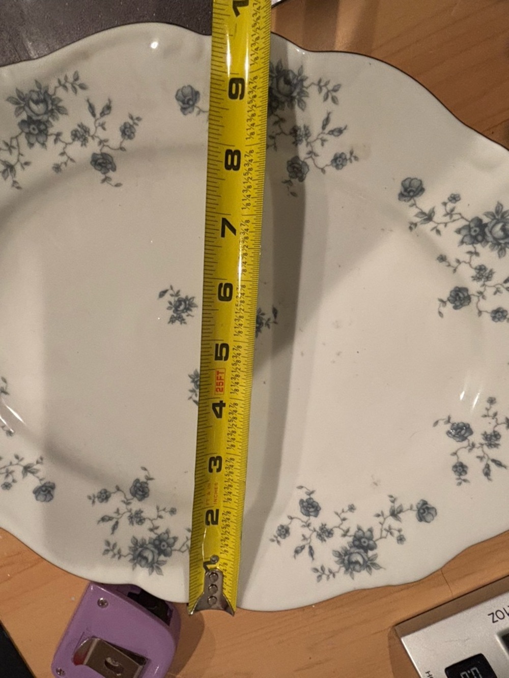 Set of‎ 2- Johann Haviland “Blue Garden” fine China Platters - Picture 6 of 6